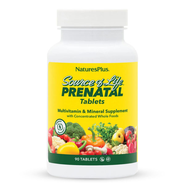 ВИТАМИНИ за БРЕМЕННИ / PRENATAL – NaturesPlus (90 табл)