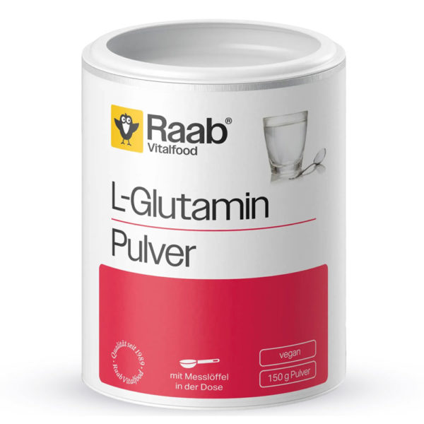 ГЛУТАМИН Прах / GLUTAMINE – Raab Vitalfood (150 гр)