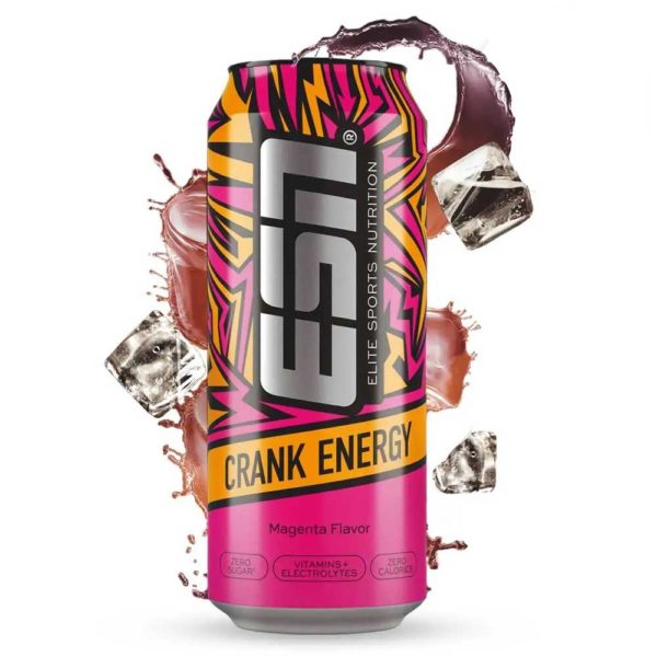 Енергийна Напитка – CRANK ENERGY – ESN (Магента, 500 мл)
