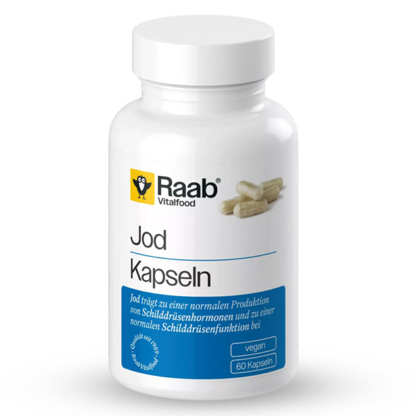 ЙОД / IODINE – Raab Vitalfood (60 капс)