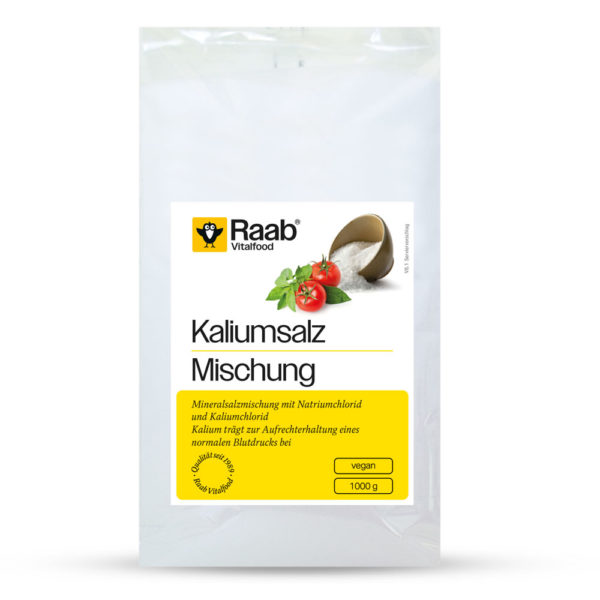 КАЛИЕВА СОЛ Микс / POTASSIUM SALT Mixture – Raab Vitalfood (1000 гр)