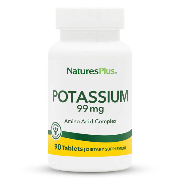 КАЛИЙ / POTASSIUM – NaturesPlus (90 табл)