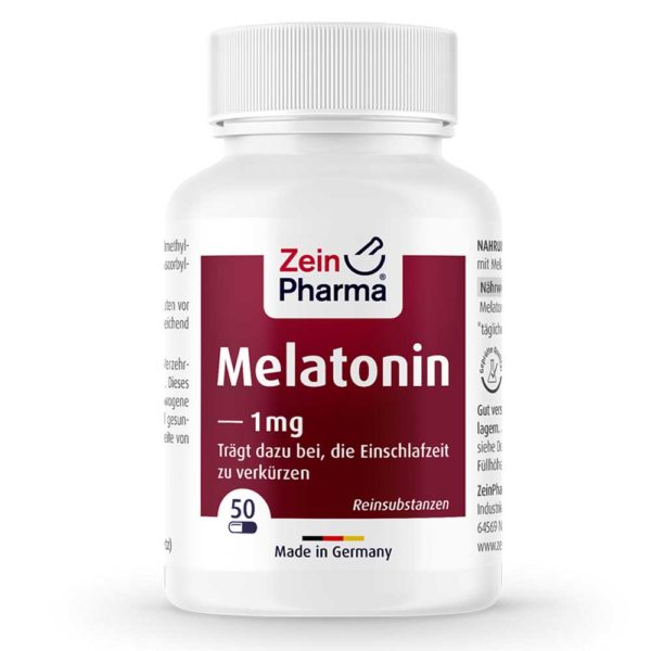 МЕЛАТОНИН / MELATONIN – ZEINpharma – 1 mg x 50 капсули