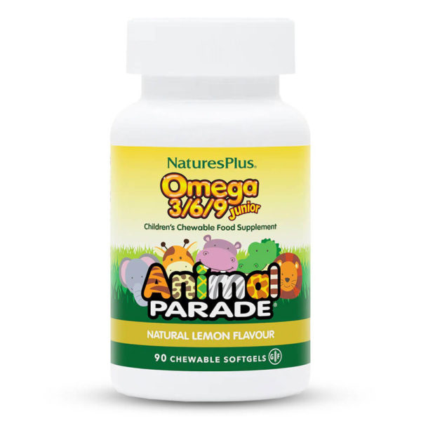 ОМЕГА 3-6-9 за ДЕЦА – Animal Parade (Лимон, 90 бр)