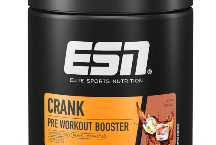 Предтренировъчен Бустер Прах – CRANK BOOSTER – ESN (380 гр) – Къпина