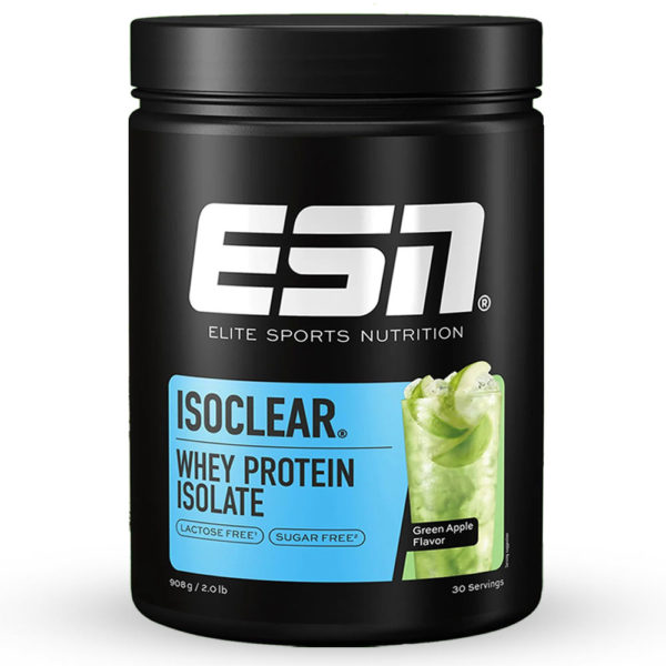Протеин Изолат – ISOCLEAR WHEY PROTEIN – ESN – Зелена Ябълка 908 гр