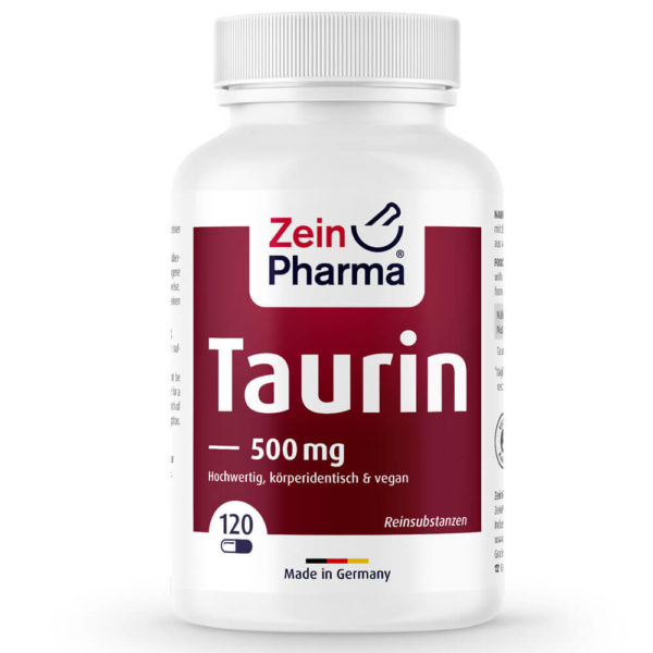 ТАУРИН / TAURIN – ZEINpharma (120 капс) – 500 mg x 120 капсули