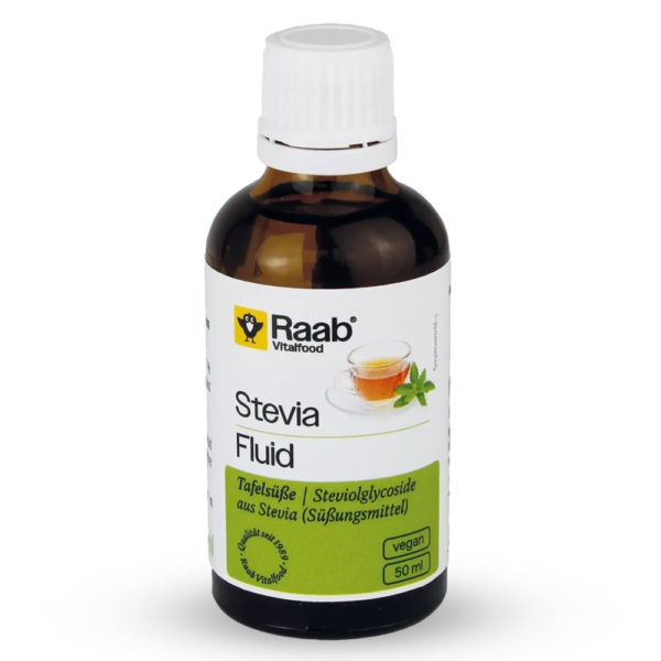 Течна СТЕВИЯ / STEVIA – Raab Vitalfood (50 мл)