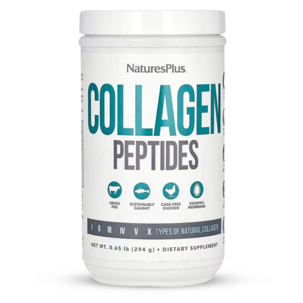 Хидролизиран КОЛАГЕН Прах – COLLAGEN Peptides – NaturesPlus – Неутрален вкус 294 гр