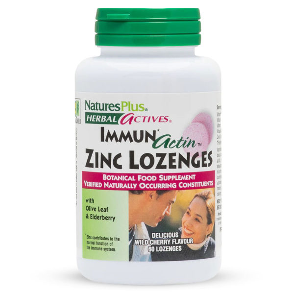 ЦИНК за смучене / ZINC – NaturesPlus (60 бр)