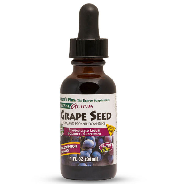 ГРОЗДОВИ СЕМКИ Суспензия / GRAPE SEED – NaturesPlus (30 мл)