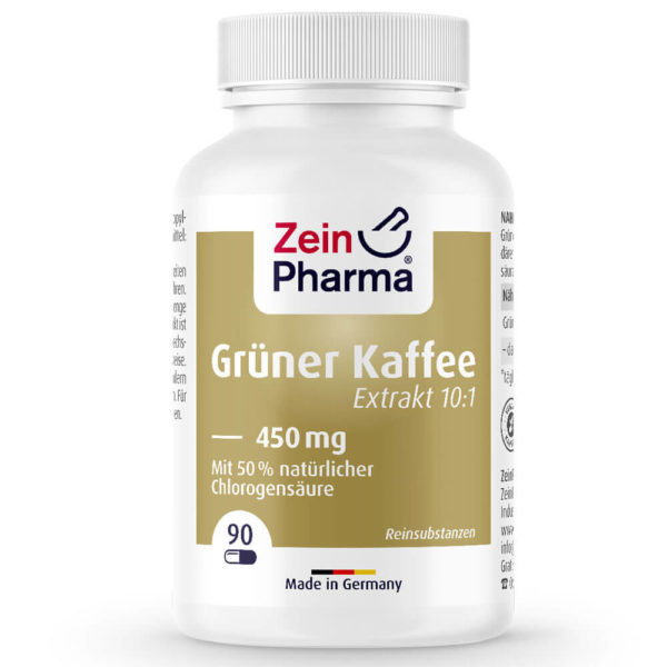 ЗЕЛЕНО КАФЕ / GREEN COFFEE – ZEINpharma (90 капс)