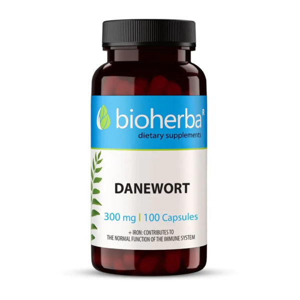 Бъзак / Danewort Ticket Bioherba 300 mg x 100 капсули