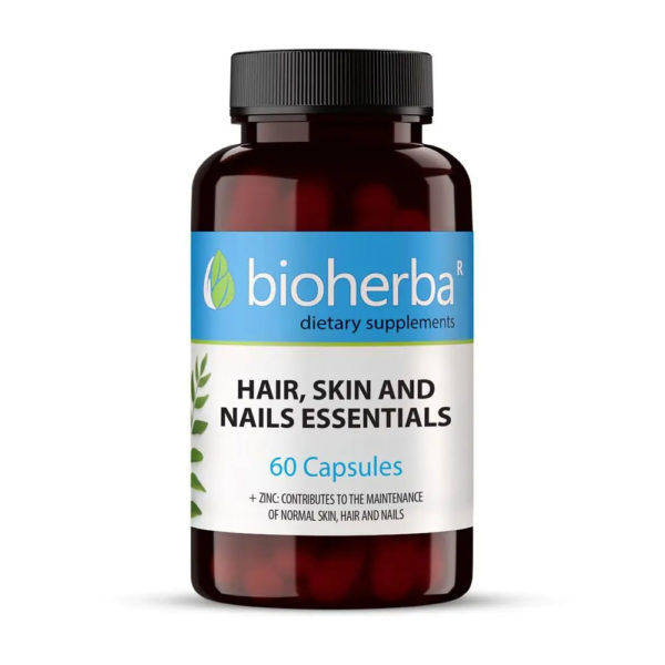 Формула за коса кожа и нокти / Hear Skin and Nails Care Bioherba x 60 капсули