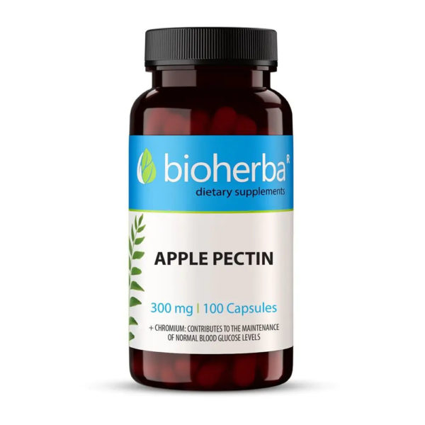 Ябълков пектин / Apple Pectin Bioherba 300 mg x 100 капсули
