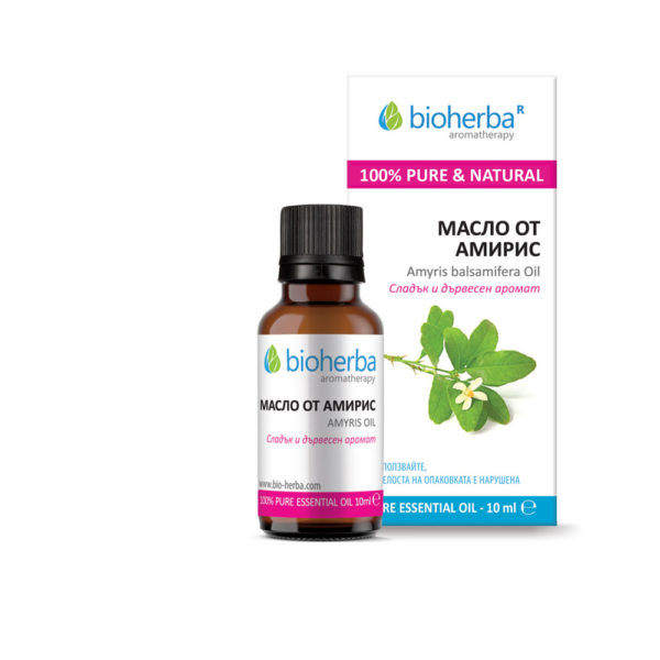 Етерично масло от Амирис / Amyris oil Bioherba 10 ml