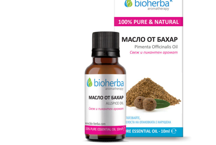 Етерично масло от Бахар / Allspice oil Bioherba 10 ml