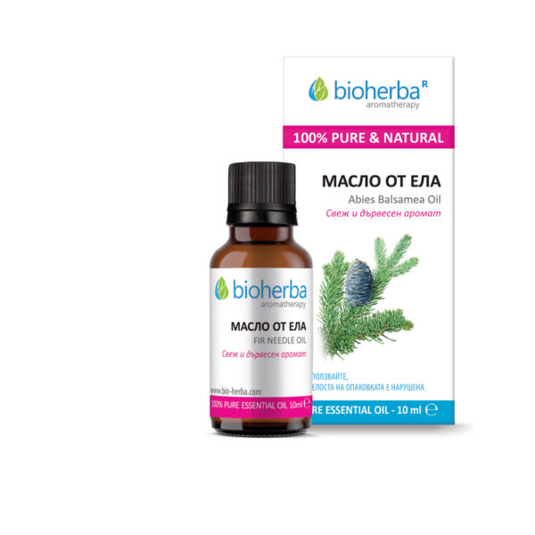 Етерично масло от Ела / Spruce needle oil Bioherba 10 ml