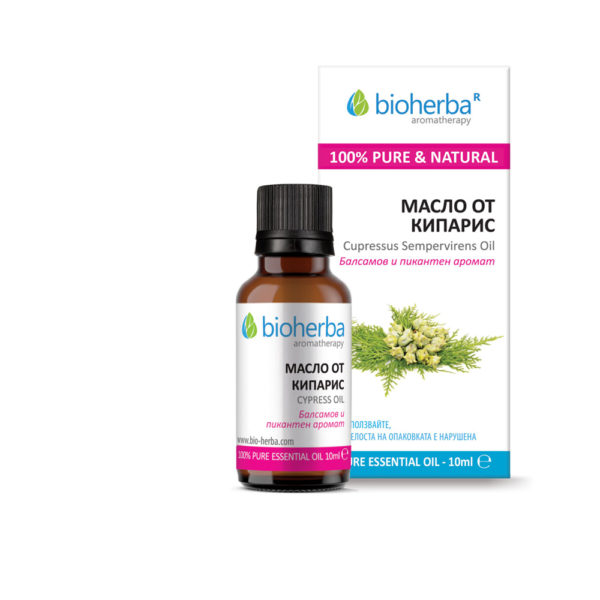 Етерично масло от Кипарис / Cypress oil Bioherba 10 ml