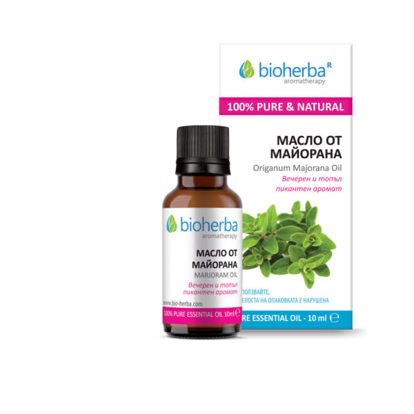 Етерично масло от Майорана / Marjoram oil Bioherba 10 ml