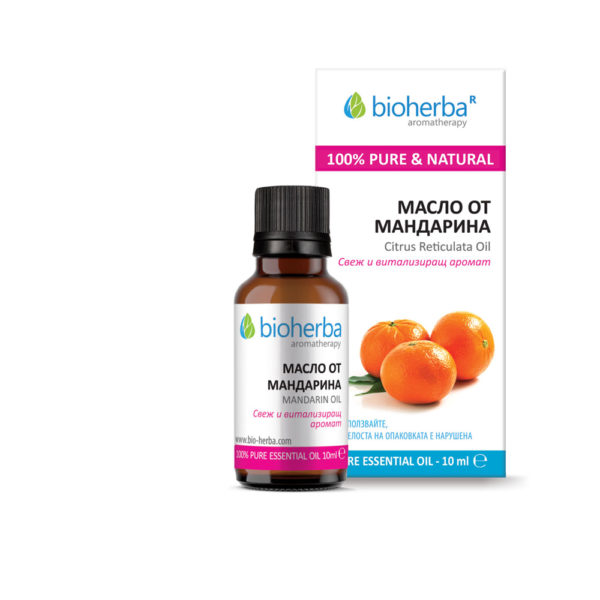Етерично масло от Мандарина / Mandarin oil Bioherba 10 ml