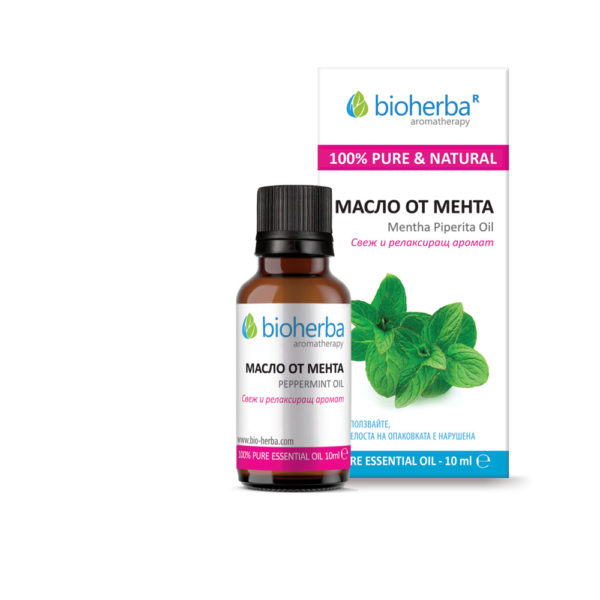 Етерично масло от Мента / Peppermint oil Bioherba 10 ml