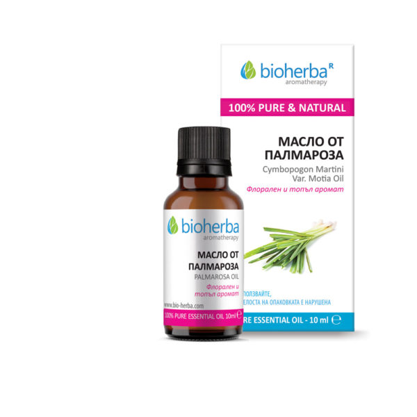 Етерично масло от Палмароза / Palmarosa oil Bioherba 10 ml
