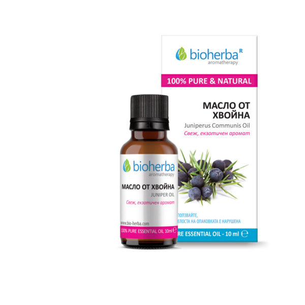 Етерично масло от Хвойна / Juniper oil Bioherba 10 ml