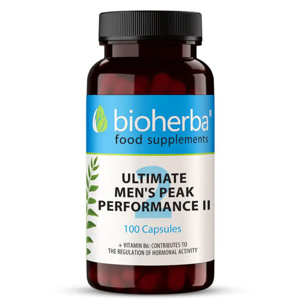 Интимна формула за мъже / Ultimate man`s peak performance Bioherba x 100 капсули