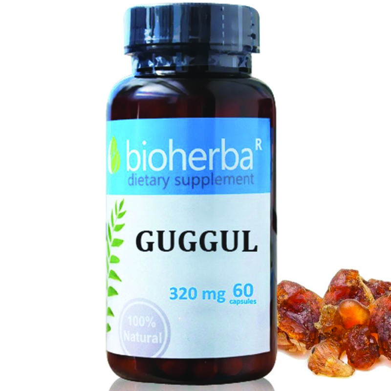 Гугул / Guggul Bioherba 320 mg x 60 капсули