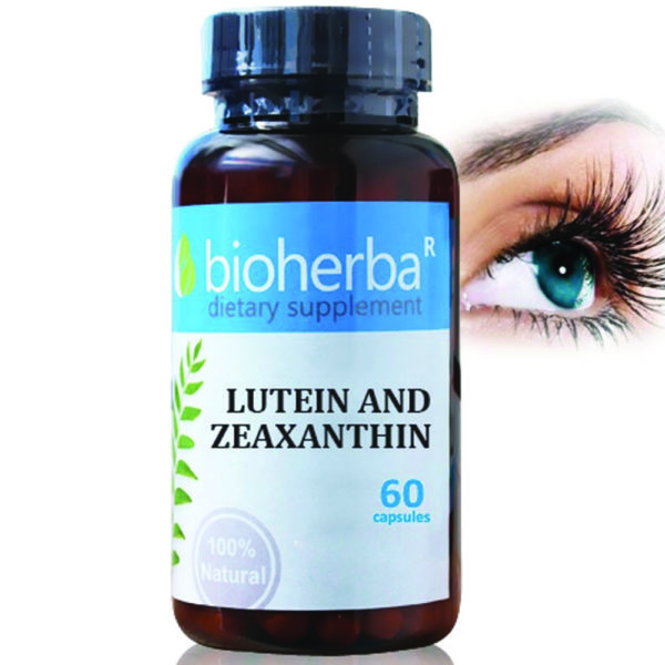 Лутеин и Зеаксантин / Lutein And Zeaxanthin Bioherba 22 mg x 60 капсули