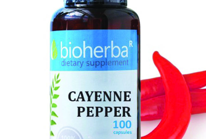 Bioherba Лют червен пипер / Cayenne Pepper 50 mg x 100 капсули