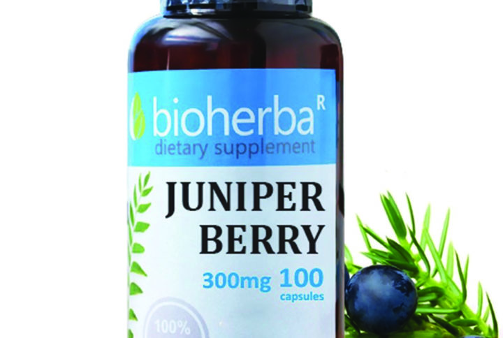 Bioherba Синя Хвойна / Juniper Berry 300 mg x 100 капсули