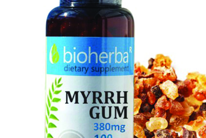 Bioherba Смирна смола / Myrrh Gum 380 mg x 100 капсули