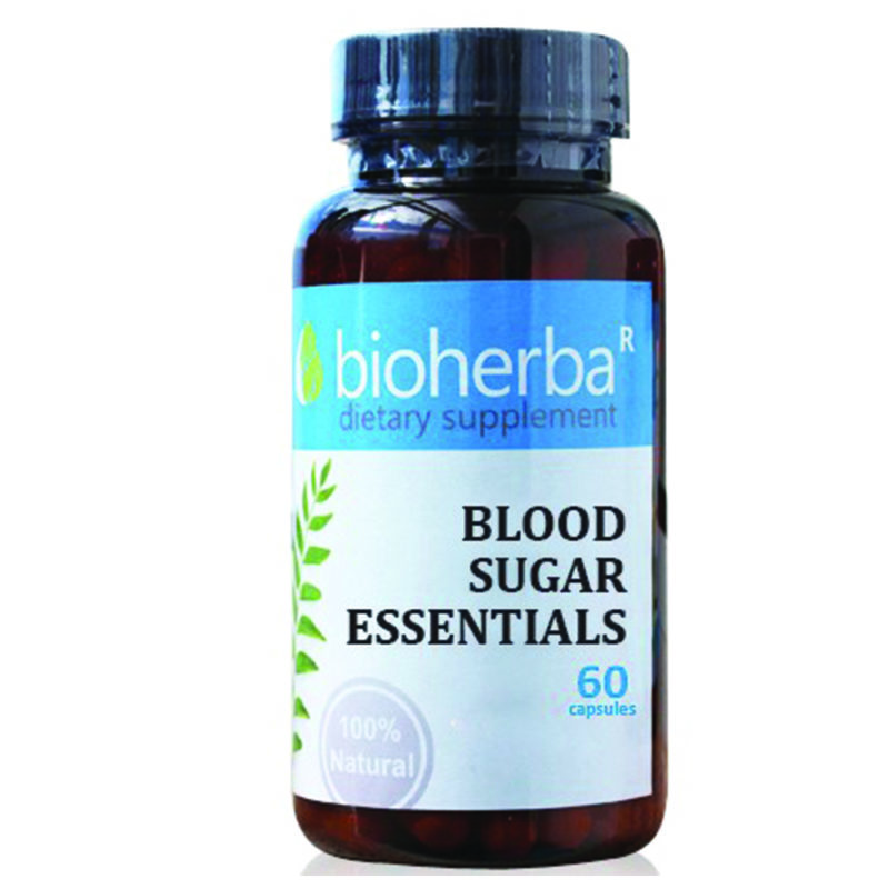 Формула за Кръвната Захар / Blood Sugar Care Bioherba 440 mg x 60 капсули
