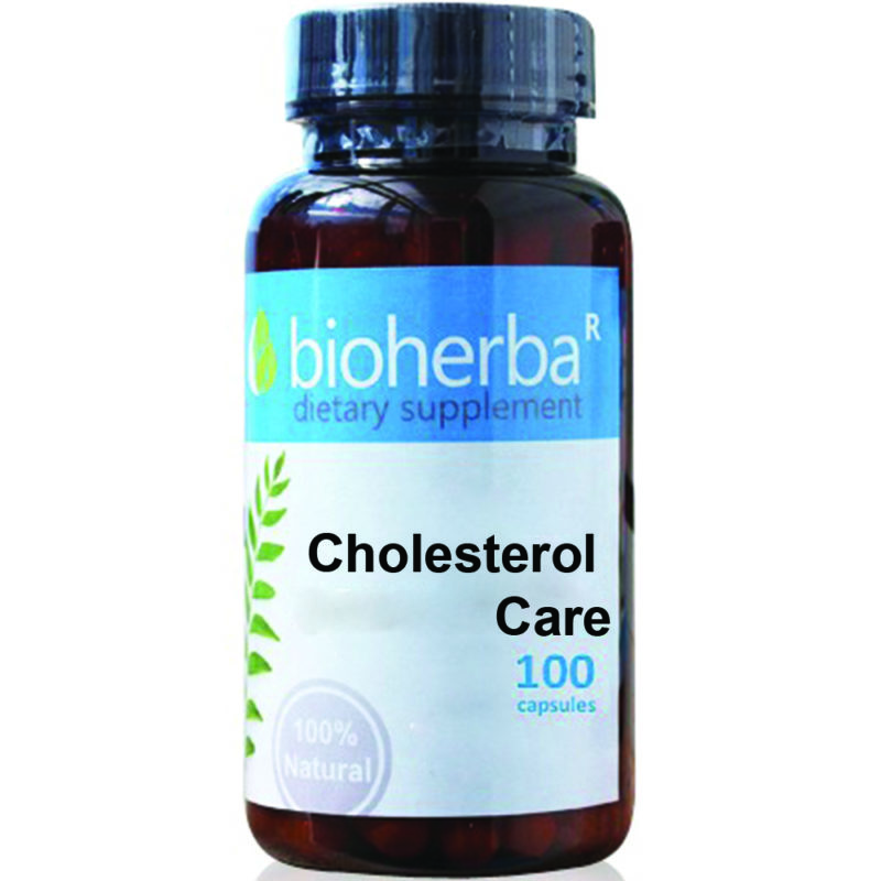 Формула при холестерол / Cholesterol Care Bioherba x 100 капсули