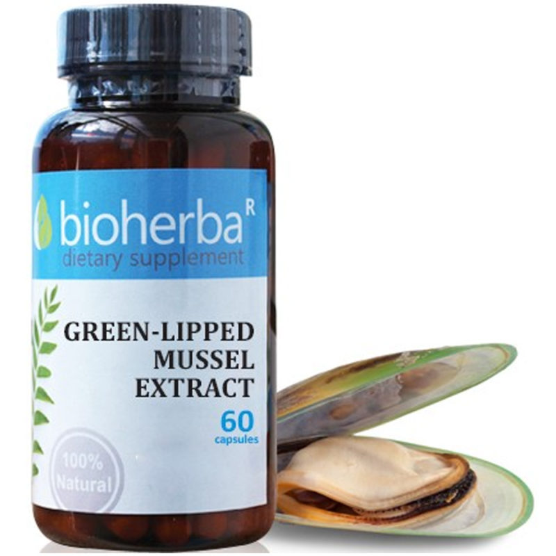 Bioherba Зеленоуста мида / Greenlip Mussel x 60 капсули