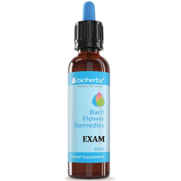 Bioherba Капки на Бах Exam / Концентрация/ Изпит 50 ml