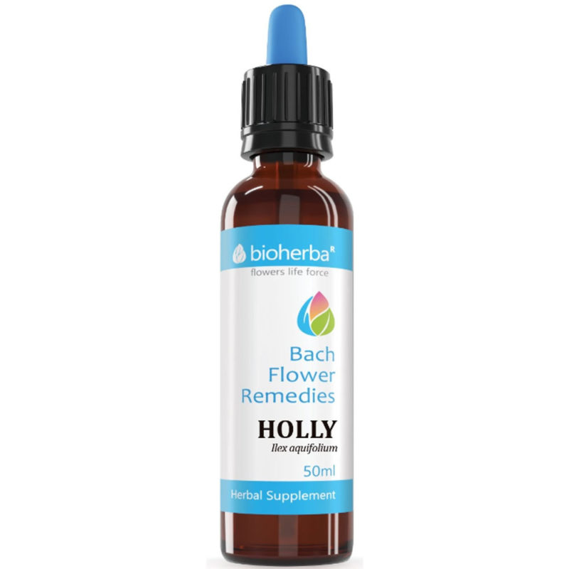 Bioherba Капки на Бах Holly / Джел 50 ml