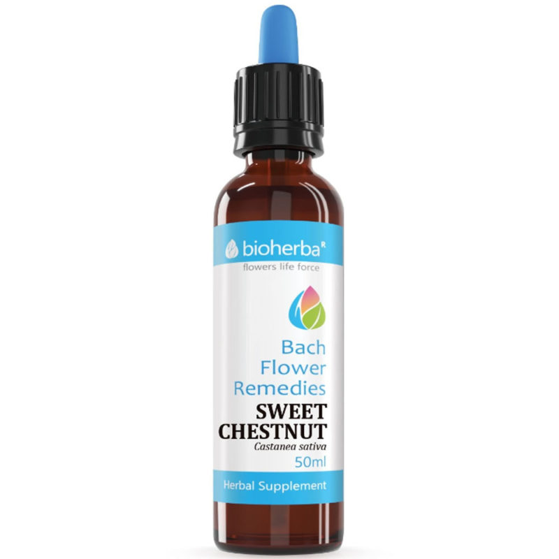 Bioherba Капки на Бах Sweet Chestnut / Сладък Кестен 50 ml