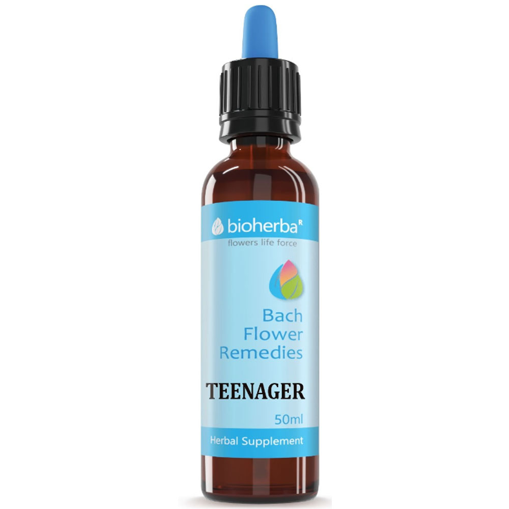 Bioherba Капки на Бах Teenager Подрастващи 50 ml