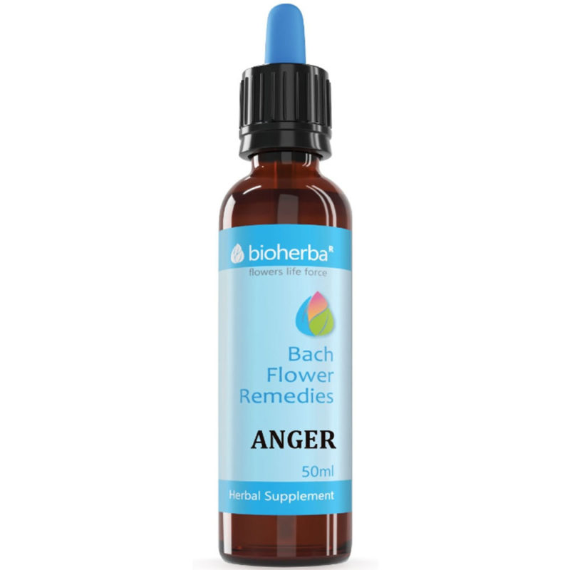 Bioherba Капки на Бах Anger / Гняв / Конфликти 50 ml