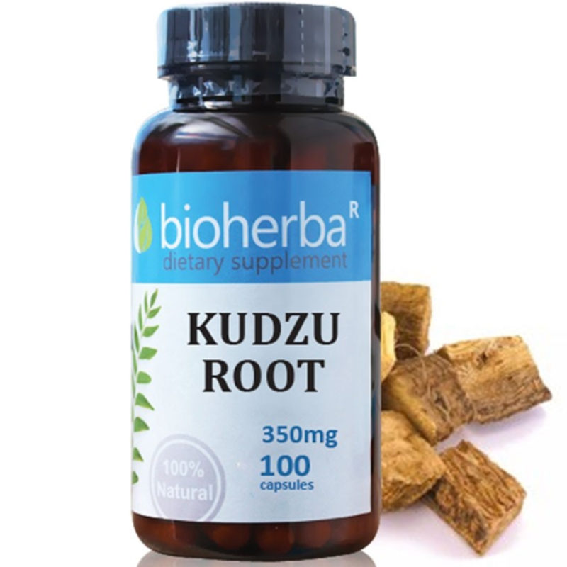Bioherba Кудзу корен / Kudzu Root 350 mg x 100 капсули