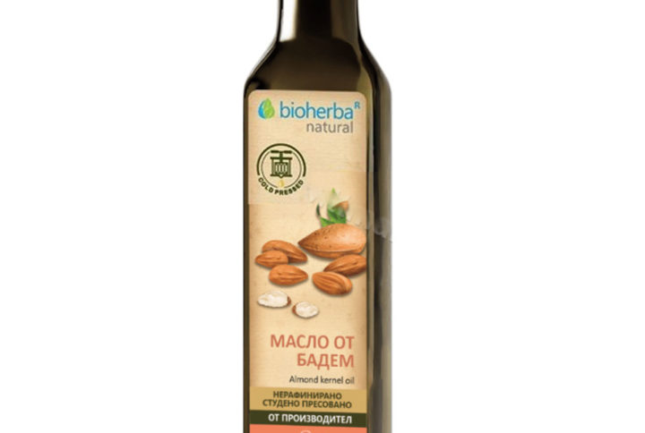Bioherba Масло от Бадем Almond Kernel Oil студено пресовано 250 ml