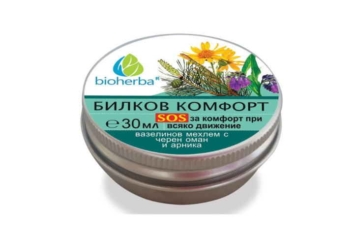 Bioherba Мехлем Билков комфорт при болки в ставите и мускулите 30 мл