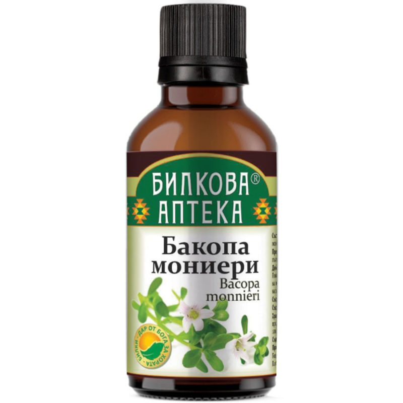 Тинктура Бакопа Мониери Bioherba 50 ml