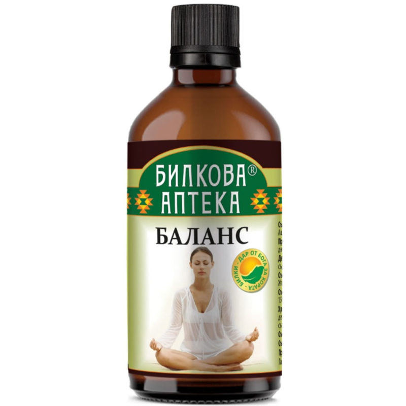Тинктура Баланс за нерви Bioherba 100 ml