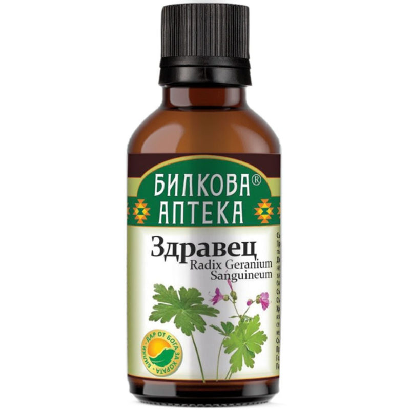 Тинктура Здравец Bioherba 50 ml