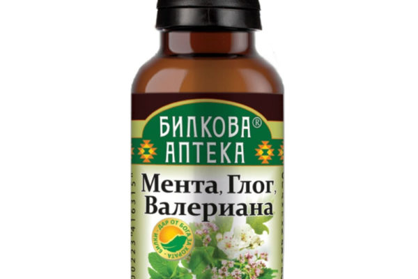Тинктура Мента Глог и Валериана Bioherba 20 ml