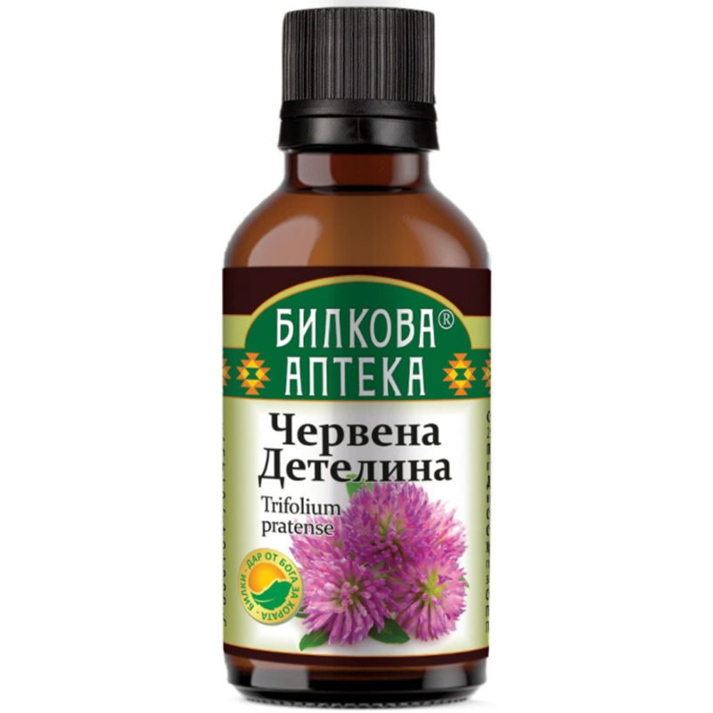 Тинктура Червена детелина Bioherba 50 ml